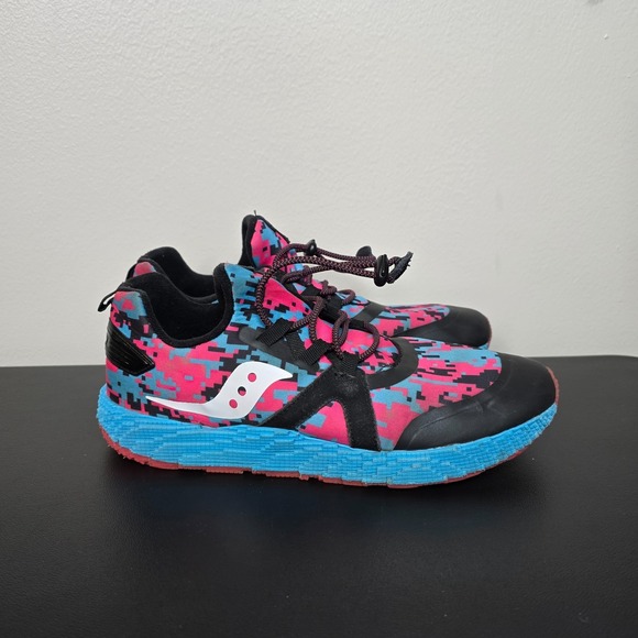 Saucony Shoes - Saucony Shoes Womens 7 Black Pink S‎ Voxel 9000 Performance Running Gym Sneakers